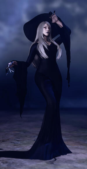 Batwing Gown