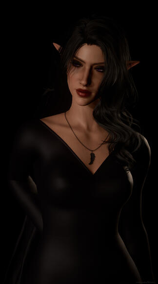 Batwing Gown